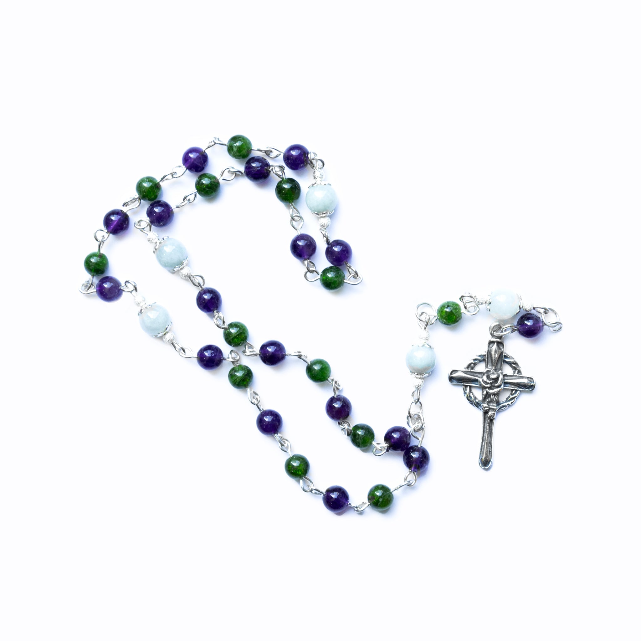 Jadeite Aura Rosary