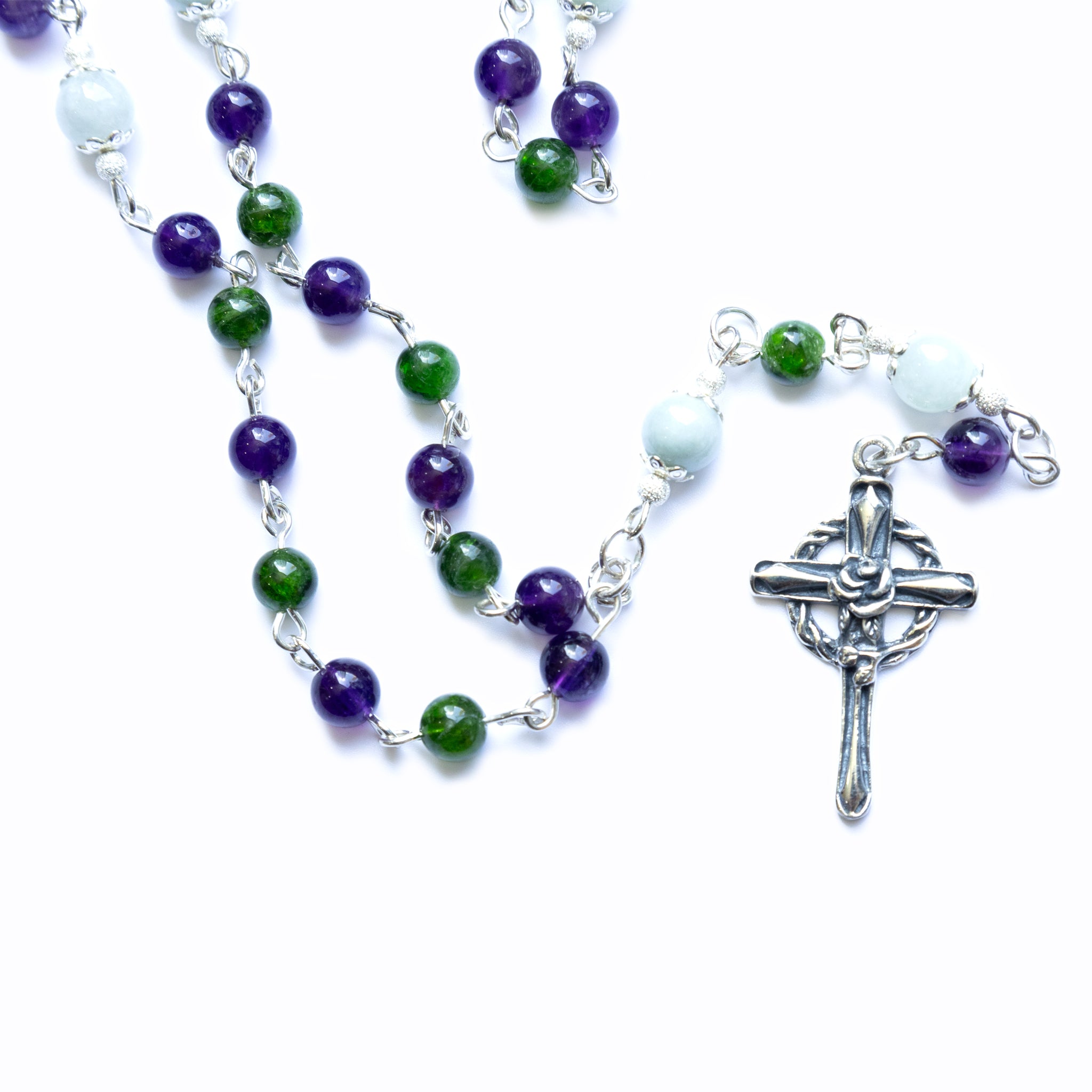 Jadeite Aura Rosary