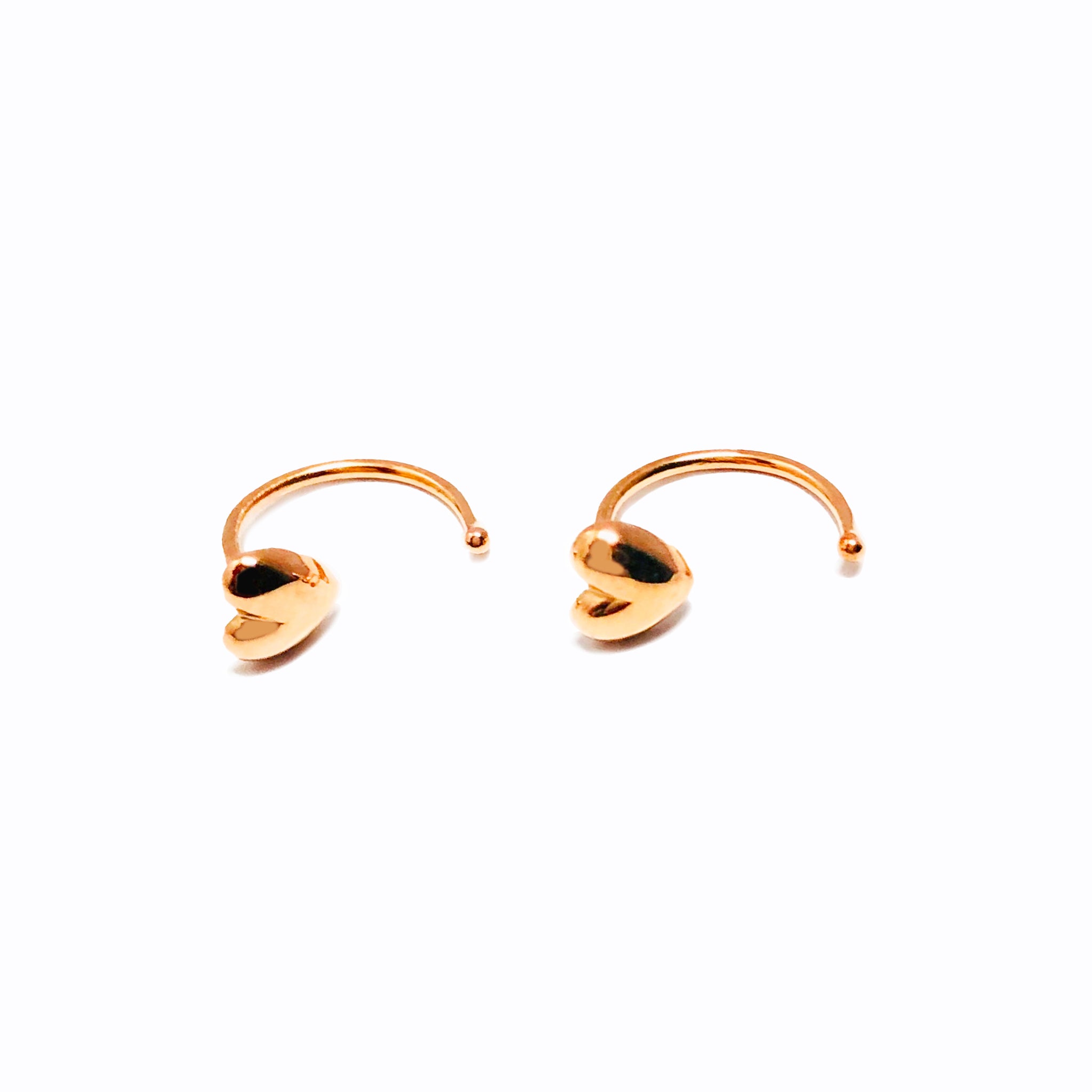 Heartfelt Simplicity Minimalist 18K Rose Gold