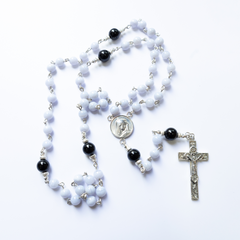 Midnight Lace Tourmaline Rosary