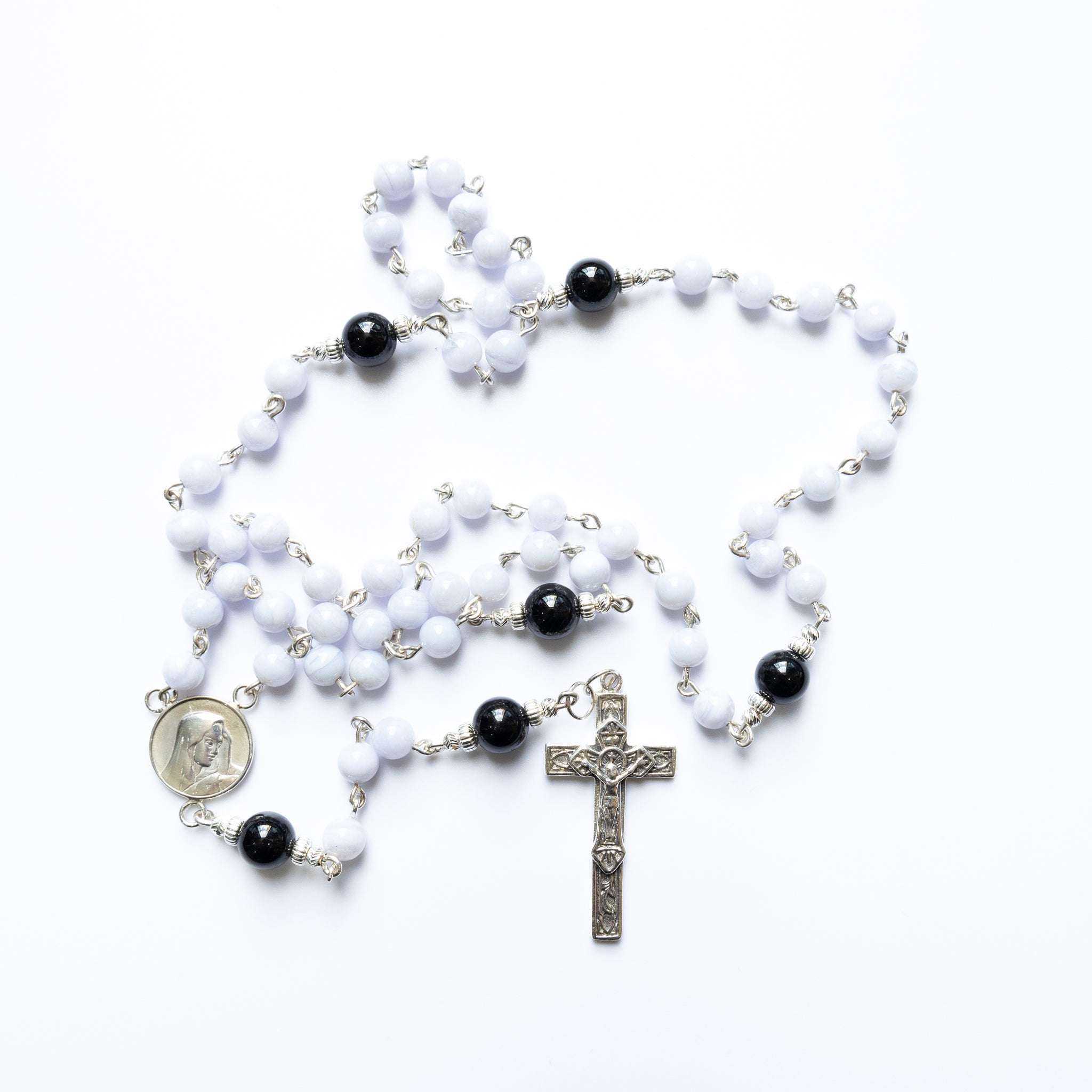 Midnight Lace Tourmaline Rosary