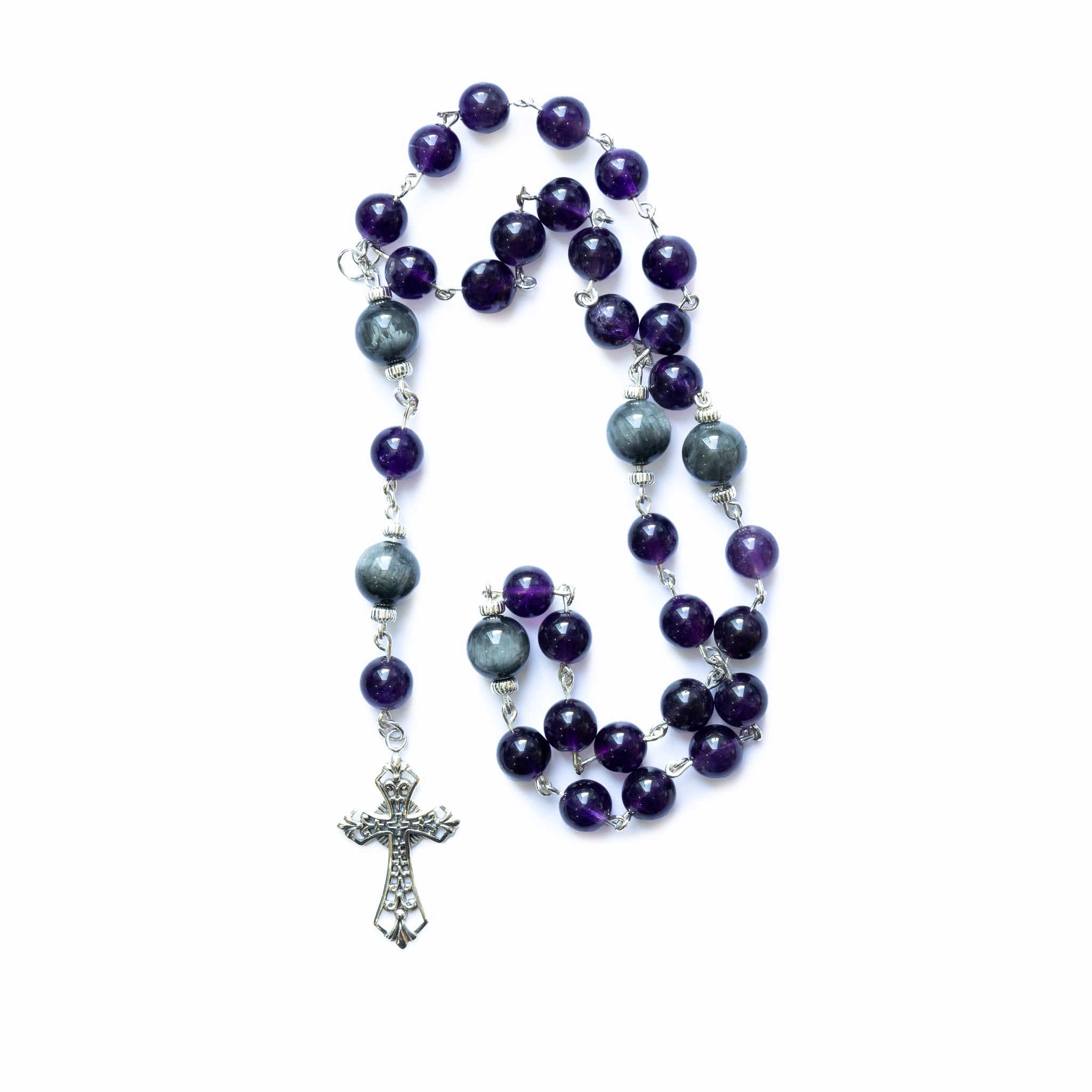 Amethyst Serenity Rosary