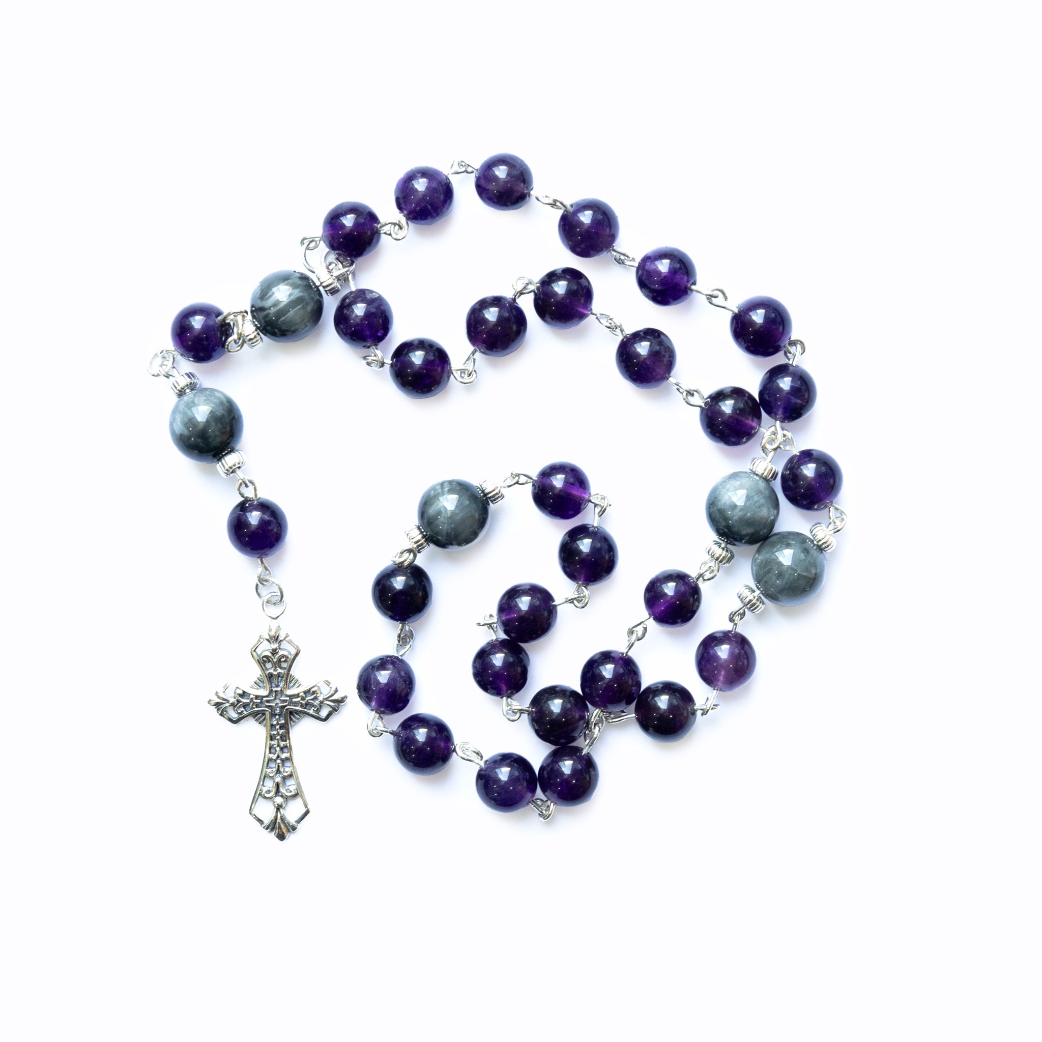 Amethyst Serenity Rosary