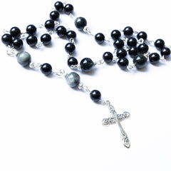 Obsidian Shadows Rosary