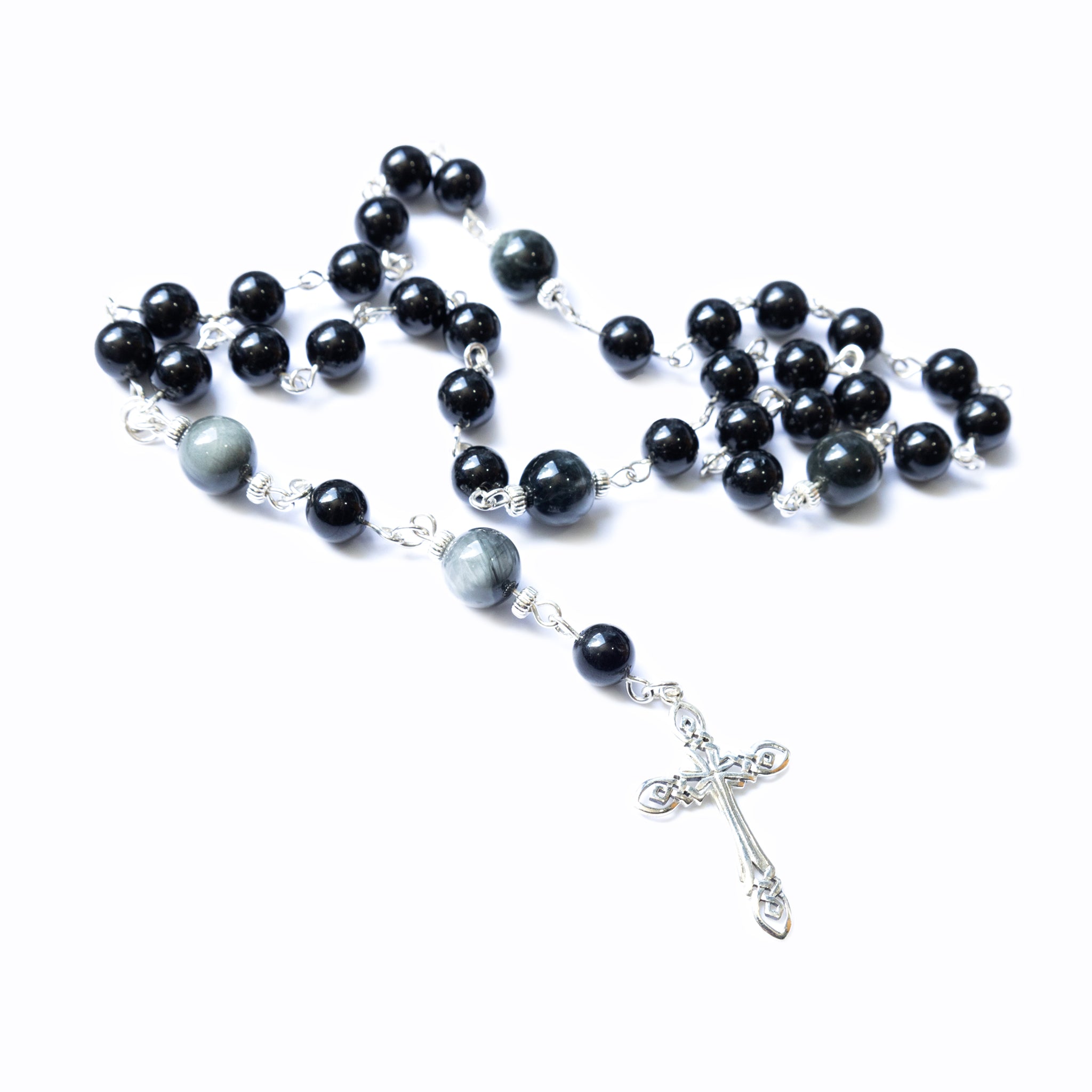 Obsidian Shadows Rosary