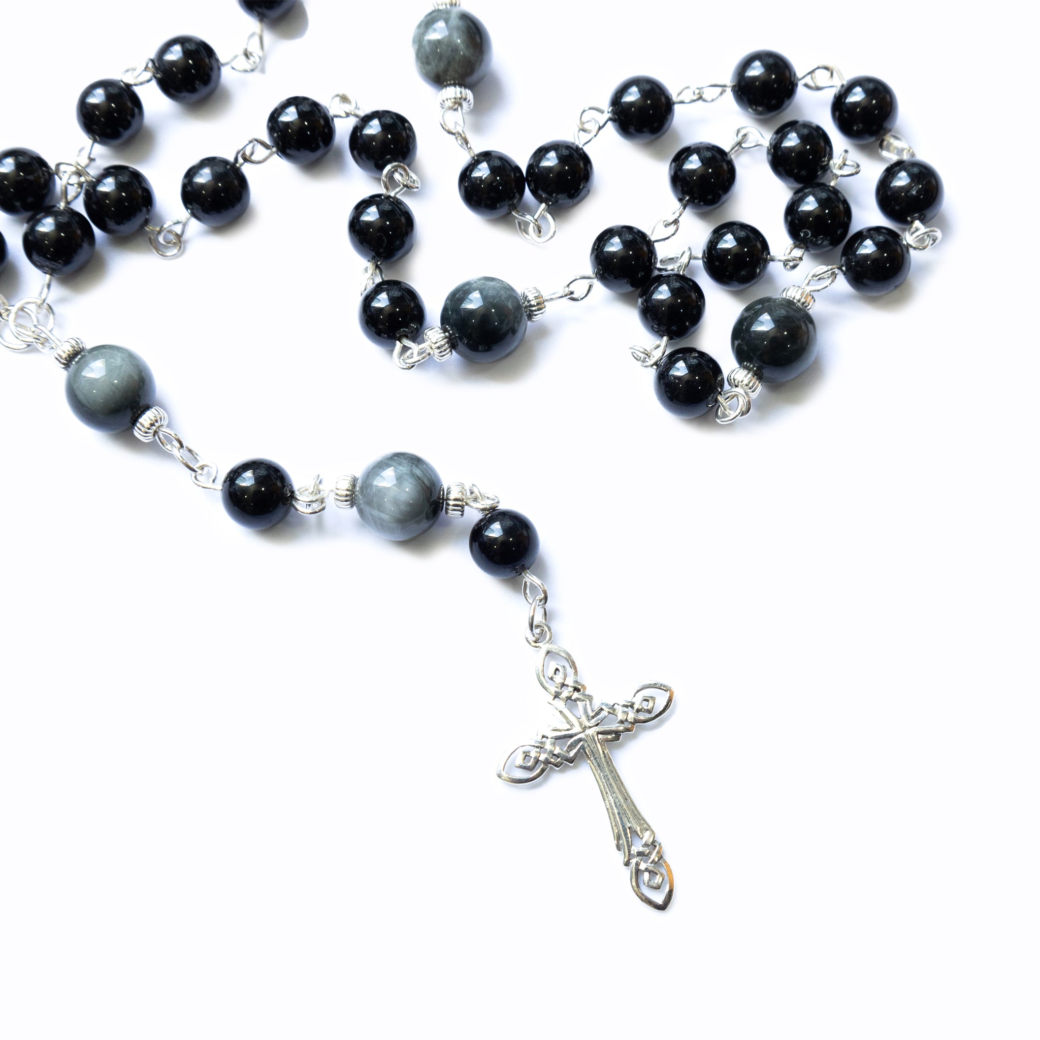 Obsidian Shadows Rosary