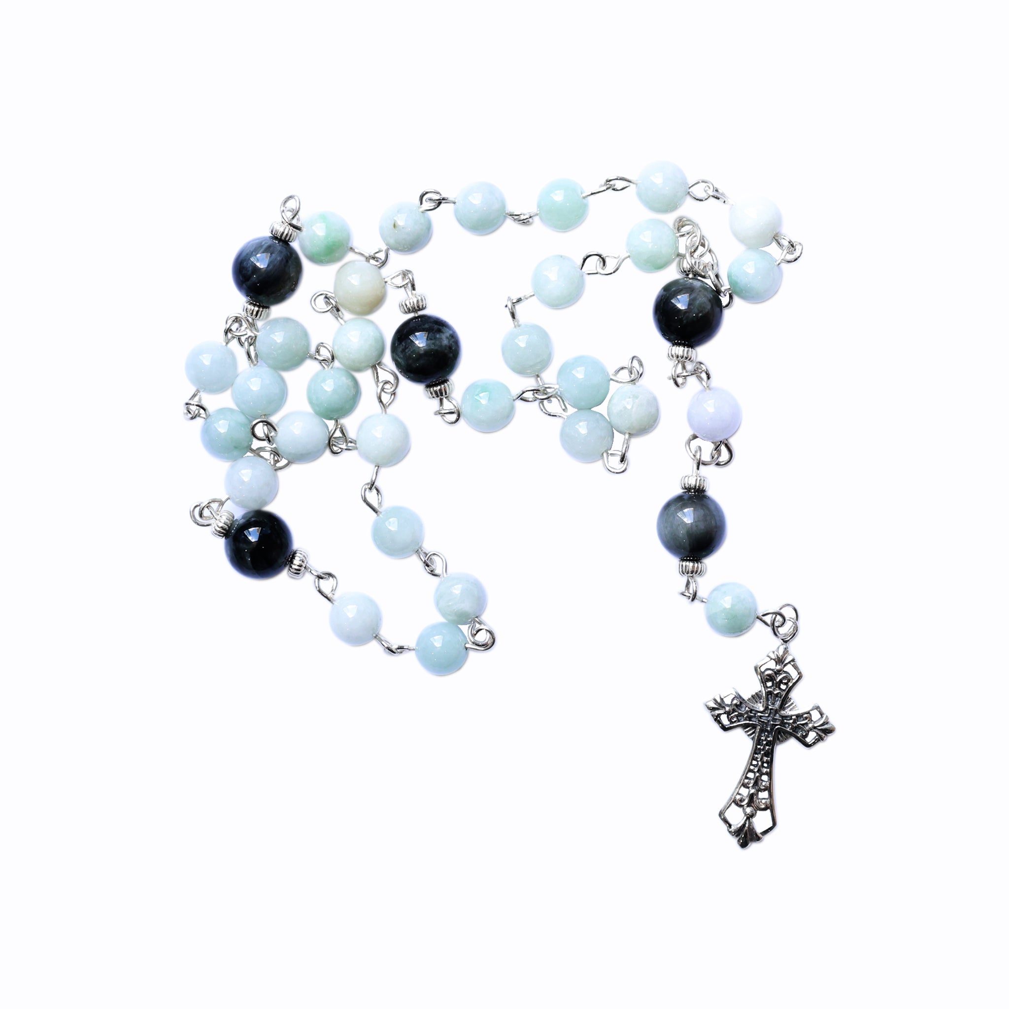 Jadeite Whispers Rosary